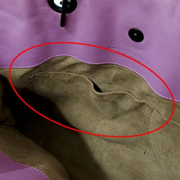 BOTTEGA VENETA Pink Leather Intrecciato Tote Bag - Picture 10 of 15